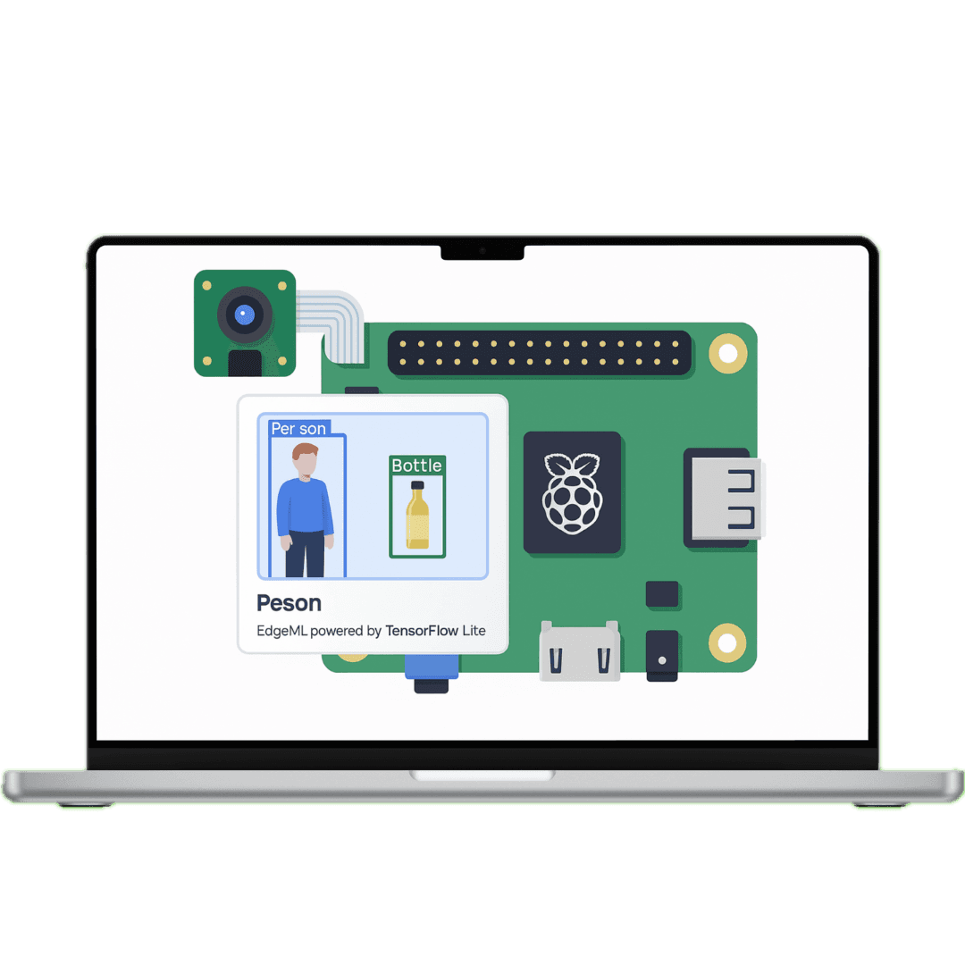 Screenshot of Raspberry Pi Object Detection interface